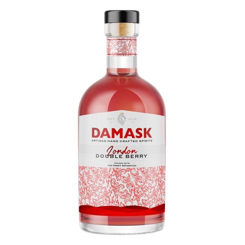 Damask Double Berry Gin 750ml β Strawberry & Cherry Delight - Night Jackal Distillery