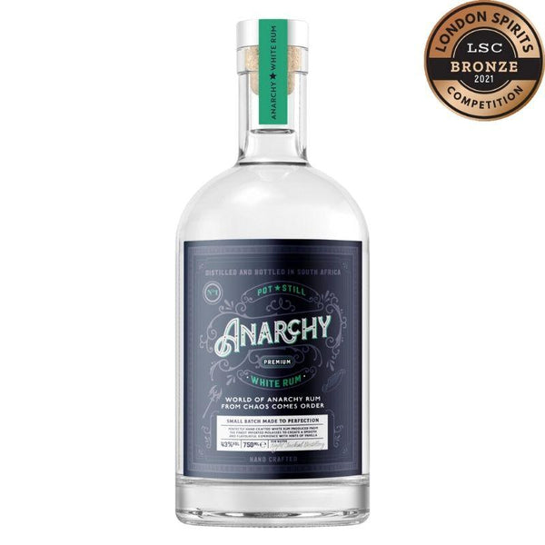 Anarchy White Rum 750ml - Sophisticated and Elegant - Night Jackal Distillery