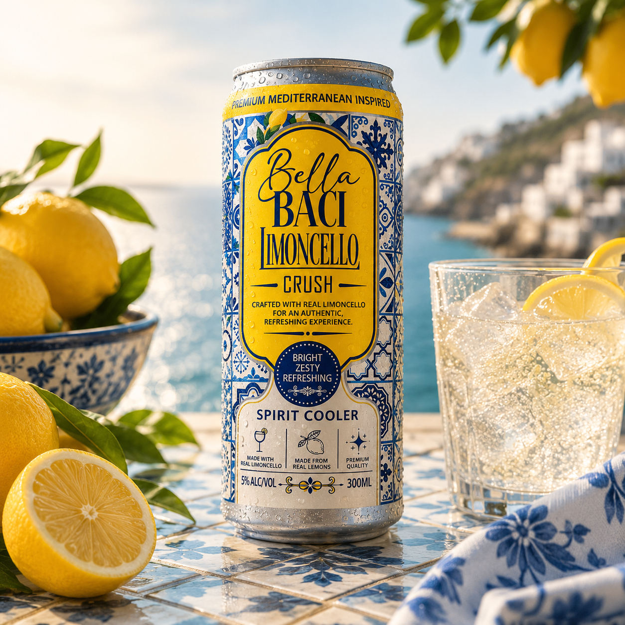 Bella Baci Limoncello Crush Can 300ml