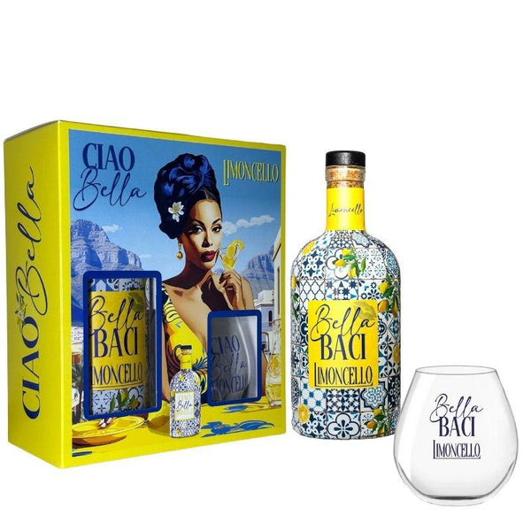 Bella Baci Limoncello Gift Pack 750ml - Night Jackal Distillery