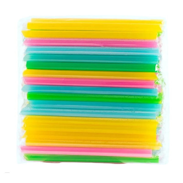 Party Sippers – 12MM Assorted Cocktail & Slush Straws