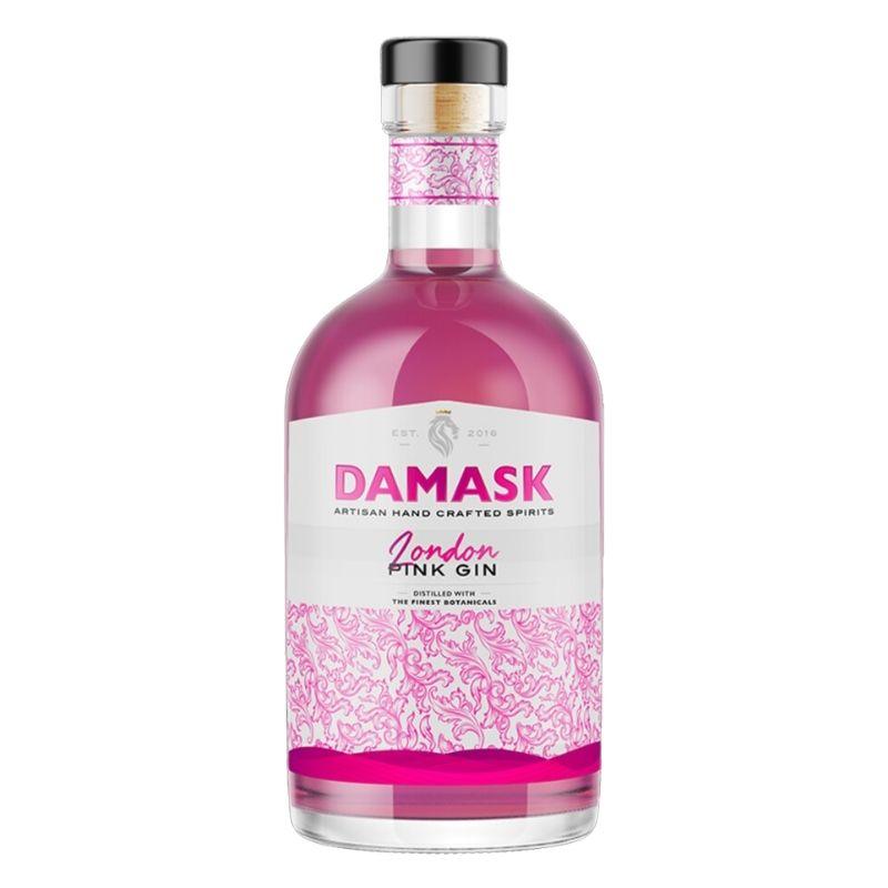 Damask Pink Floral Gin 750ml – Delicate & Vibrant Floral Gin - Night Jackal Distillery