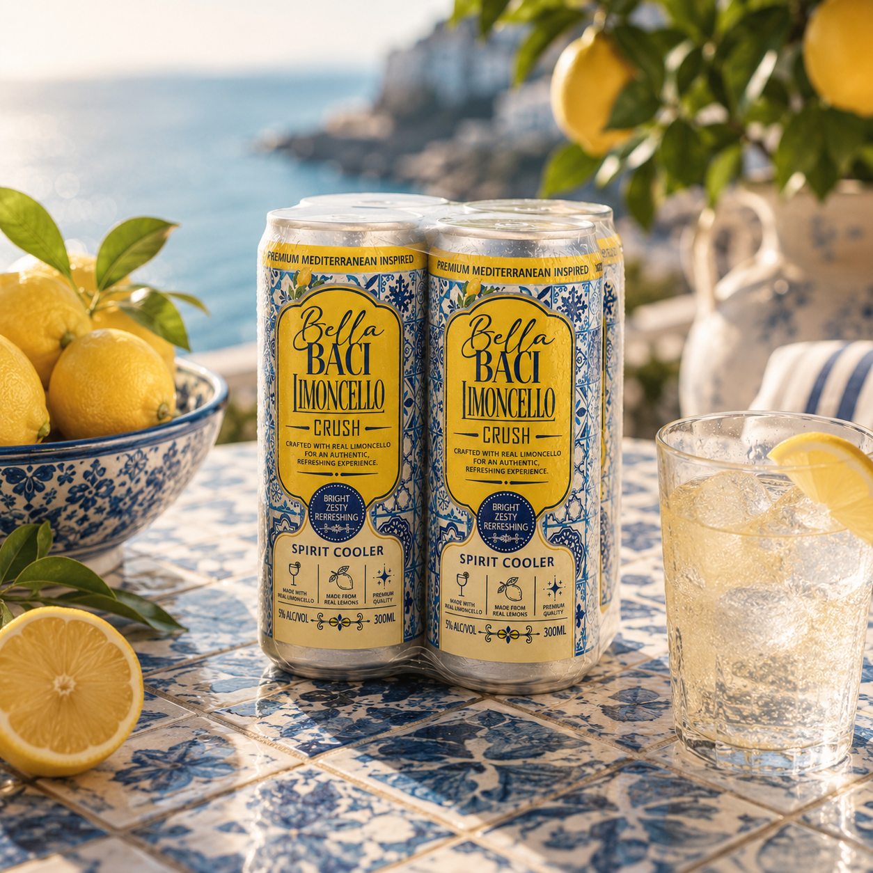 Bella Baci Limoncello Crush Can 300ml