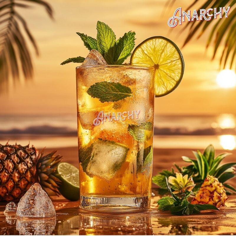 Golden Sunrise Mojito - Night Jackal Distillery